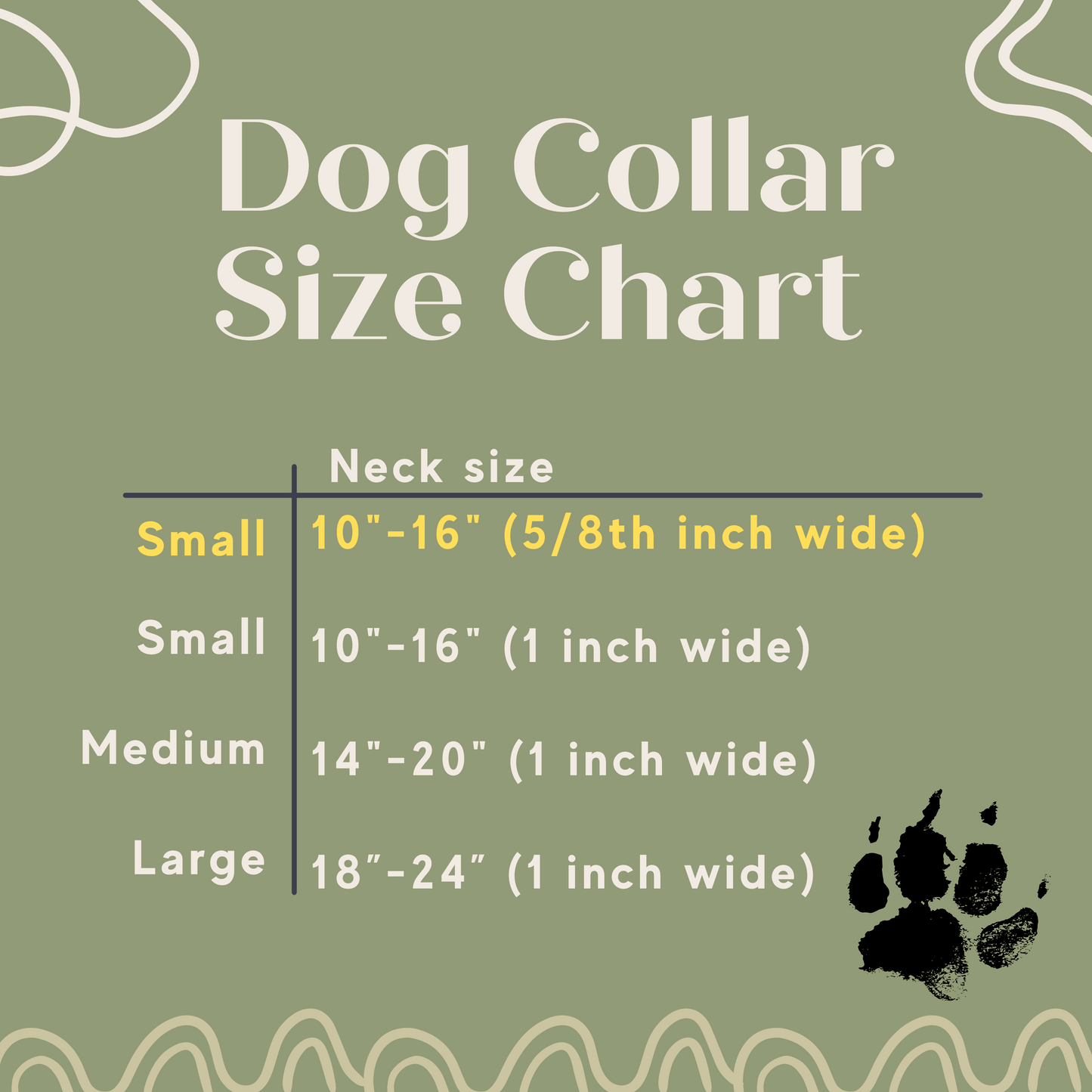 COLOR CHANGING PNW Elements Dog Collar | Hand Painted Dog Collar