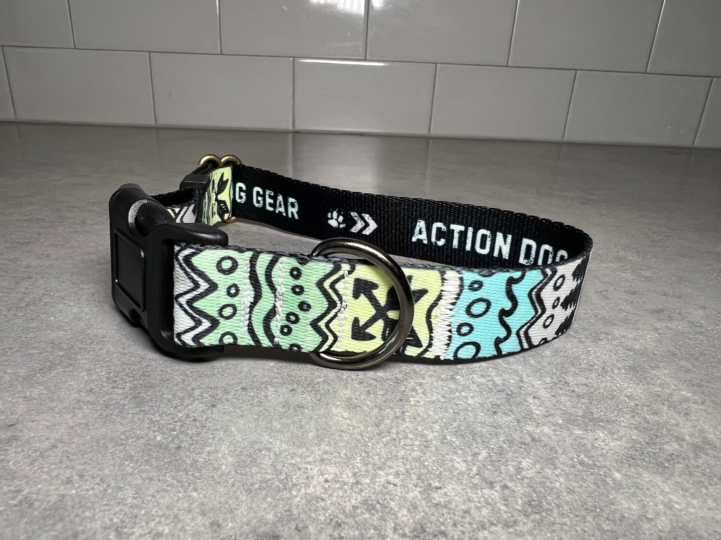 COLOR CHANGING PNW Elements Dog Collar | Hand Painted Dog Collar