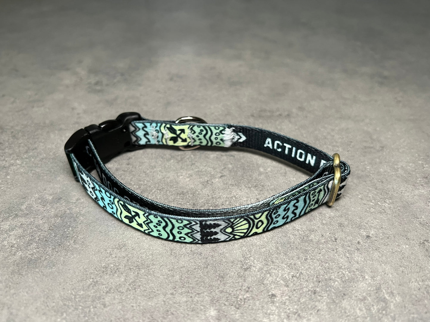 COLOR CHANGING PNW Elements Dog Collar | Hand Painted Dog Collar