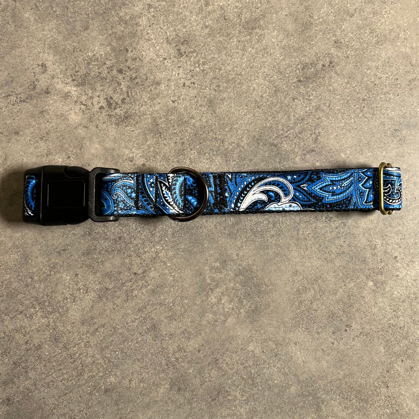 Paisley on Fire or Ice | Handmade Dog Collar