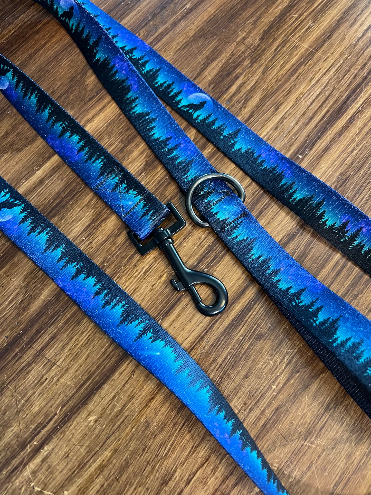 Midnight Wolf Collar | Handmade Dog Collar
