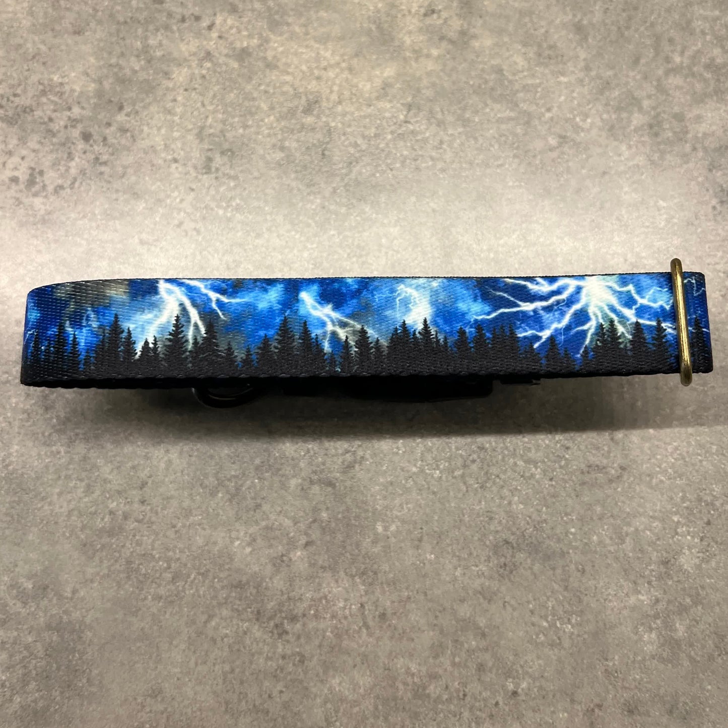 Lightning Strikes | Handmade Dog Collar