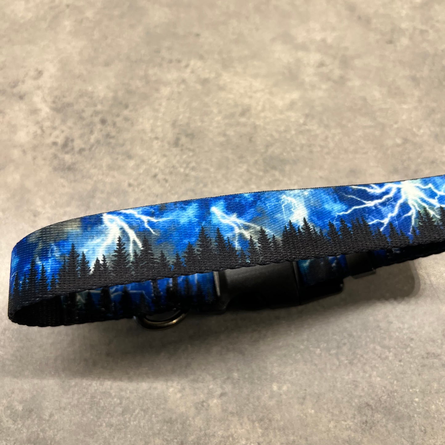 Lightning Strikes | Handmade Dog Collar