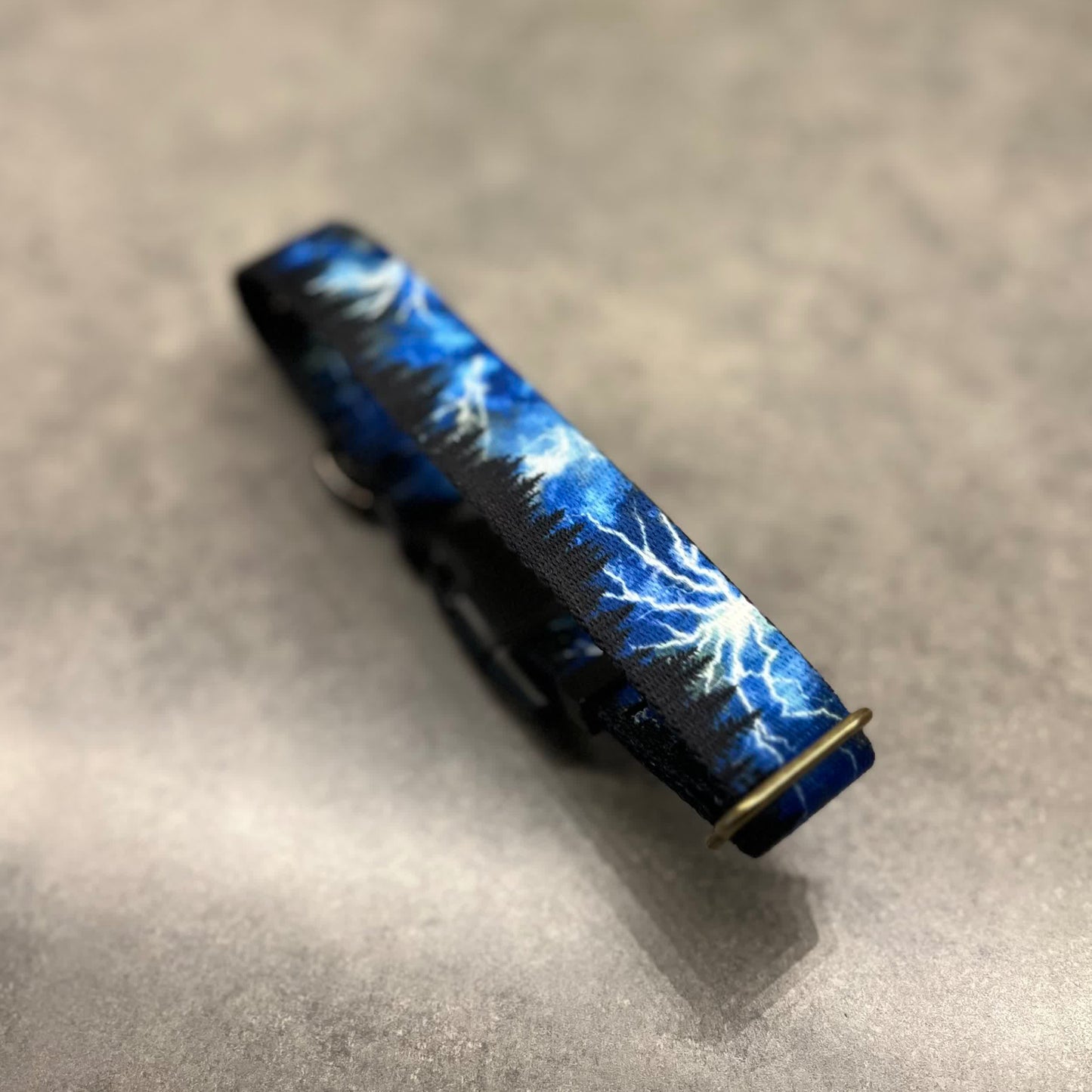 Lightning Strikes | Handmade Dog Collar