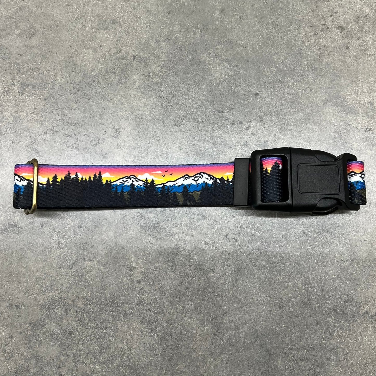 Three Sisters Sunset Dog Collar | Handmade Dog Collar