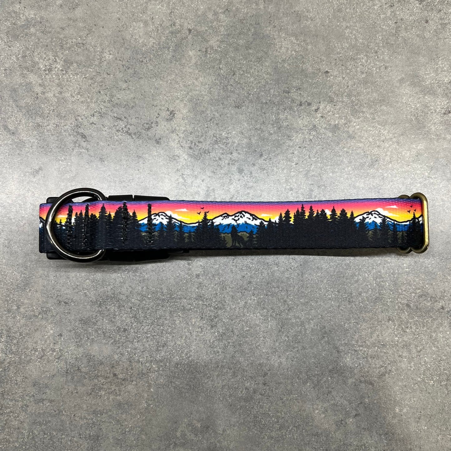 Three Sisters Sunset Dog Collar | Handmade Dog Collar