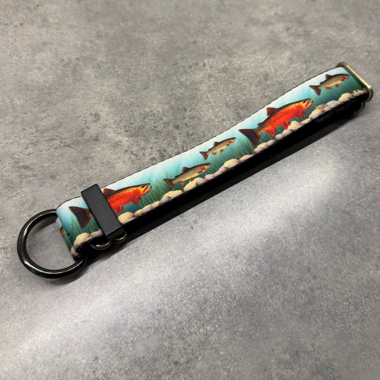 Trout Trekker | Handmade Dog Collar