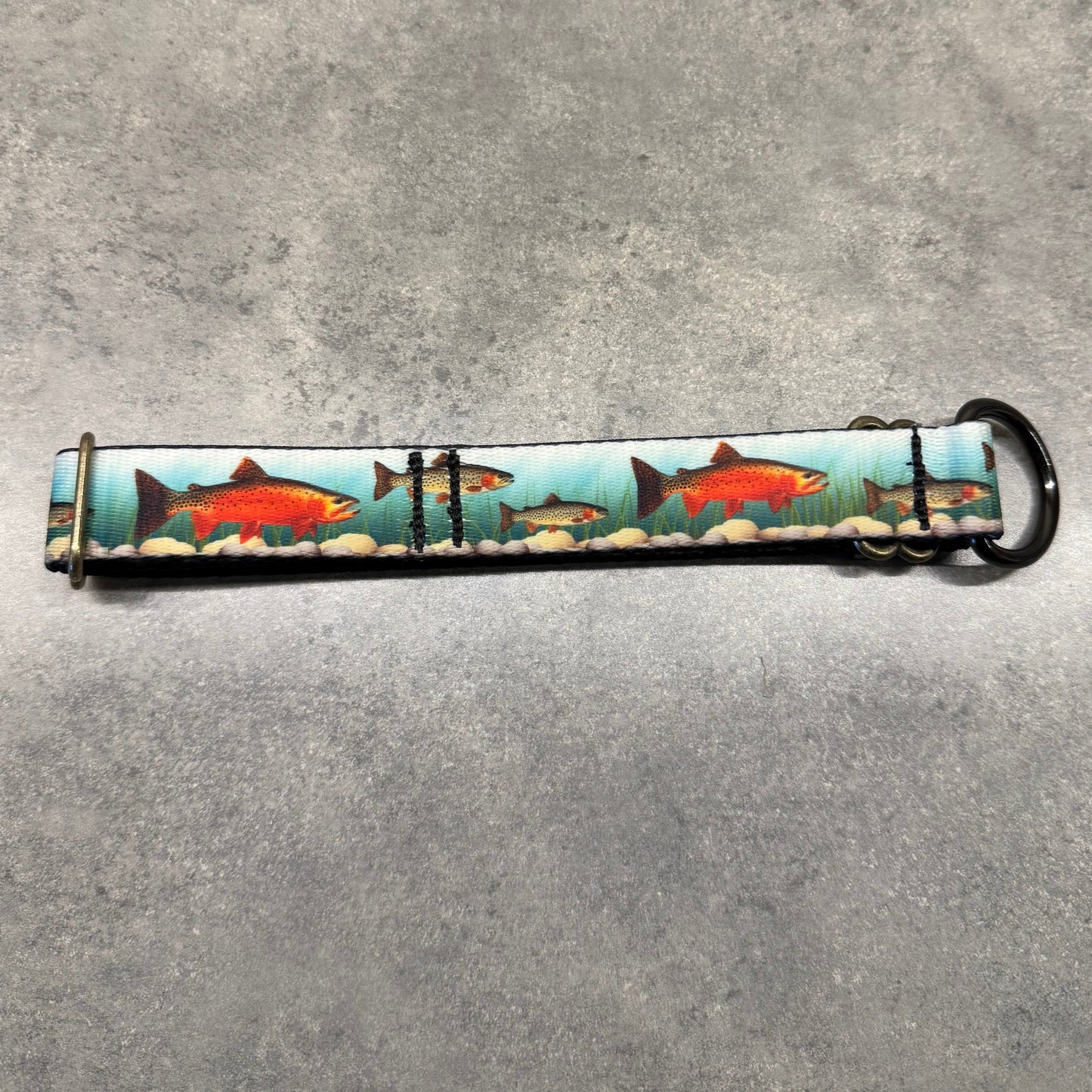 Trout Trekker | Handmade Dog Collar
