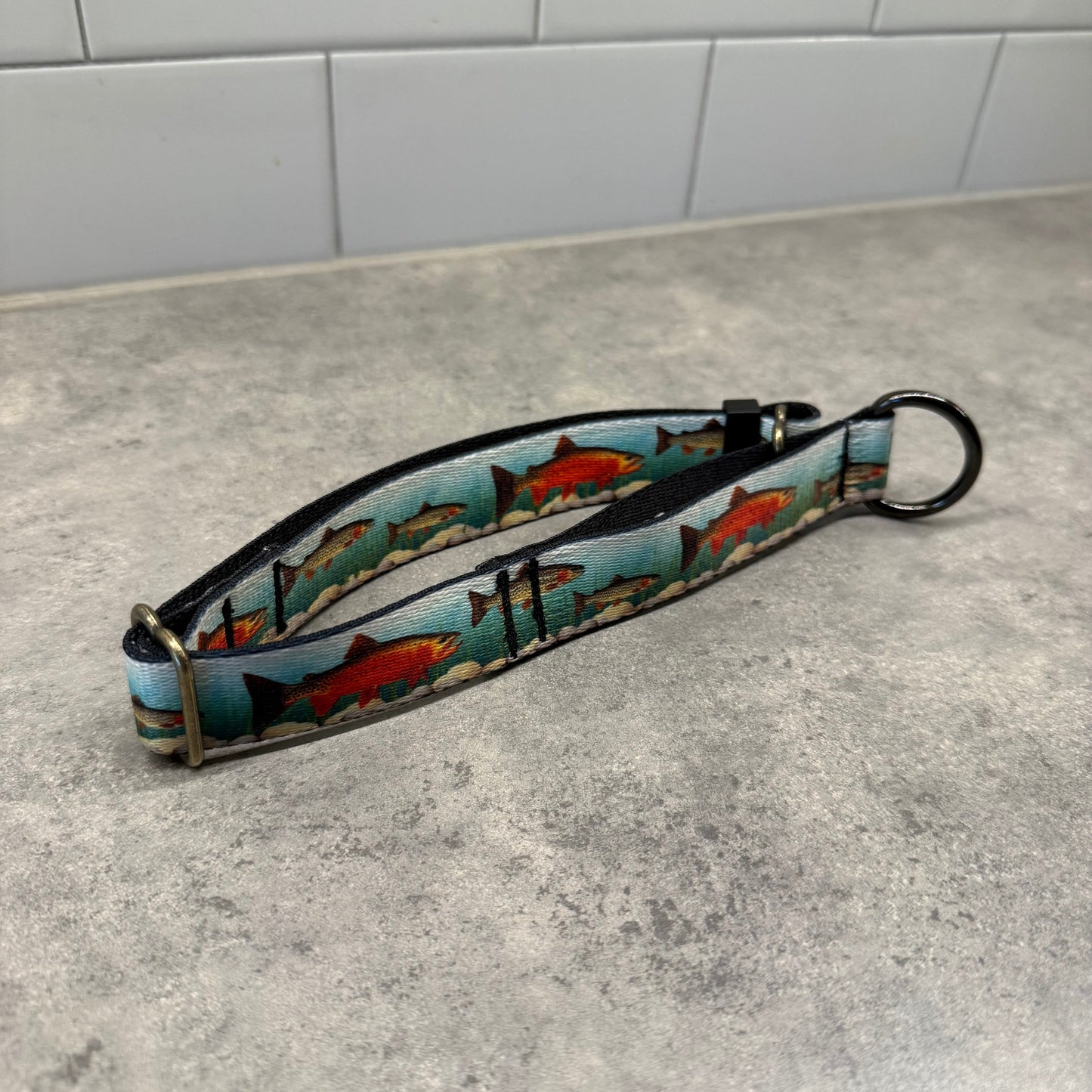 Trout Trekker | Handmade Dog Collar
