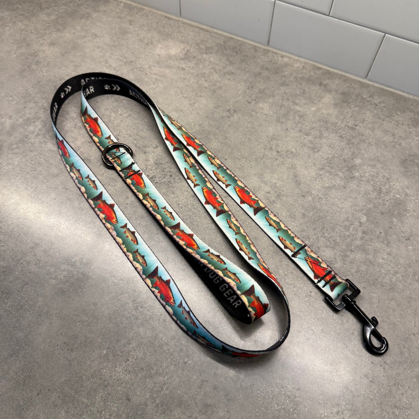 Trout Trekker | Handmade Dog Collar