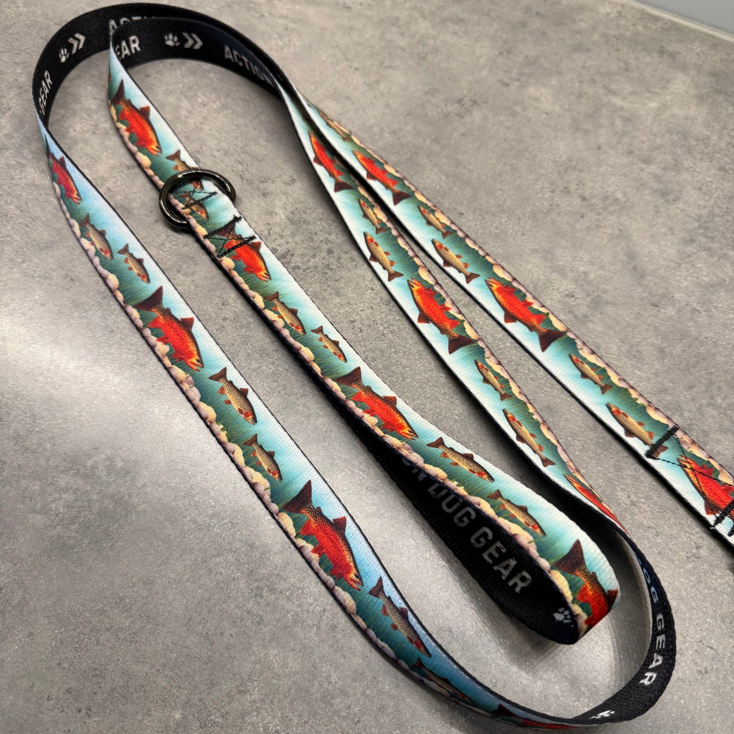 Trout Trekker | Handmade Dog Collar