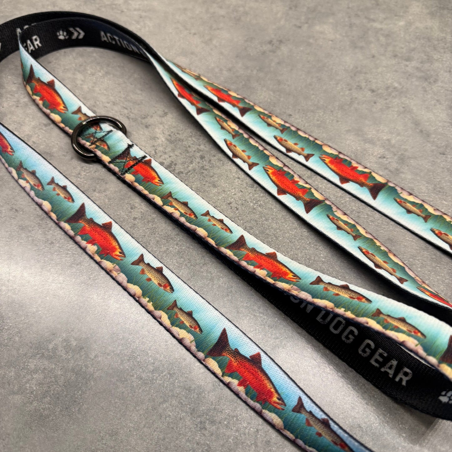 Trout Trekker | Handmade Dog Collar