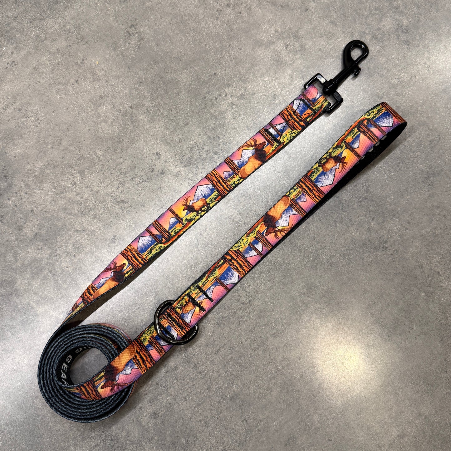 Antlers & Pines 6ft Leash | Handmade Leash