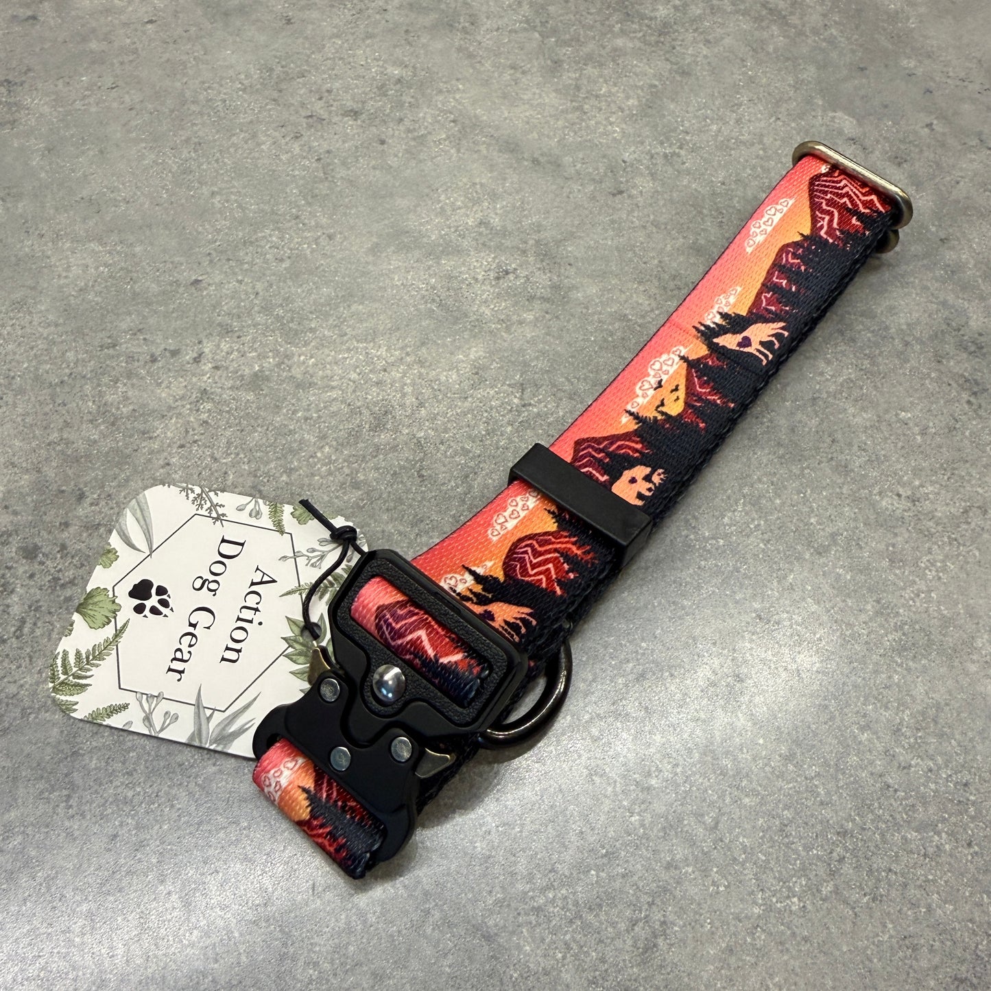 Lovely Mountain | Handmade Dog Collar