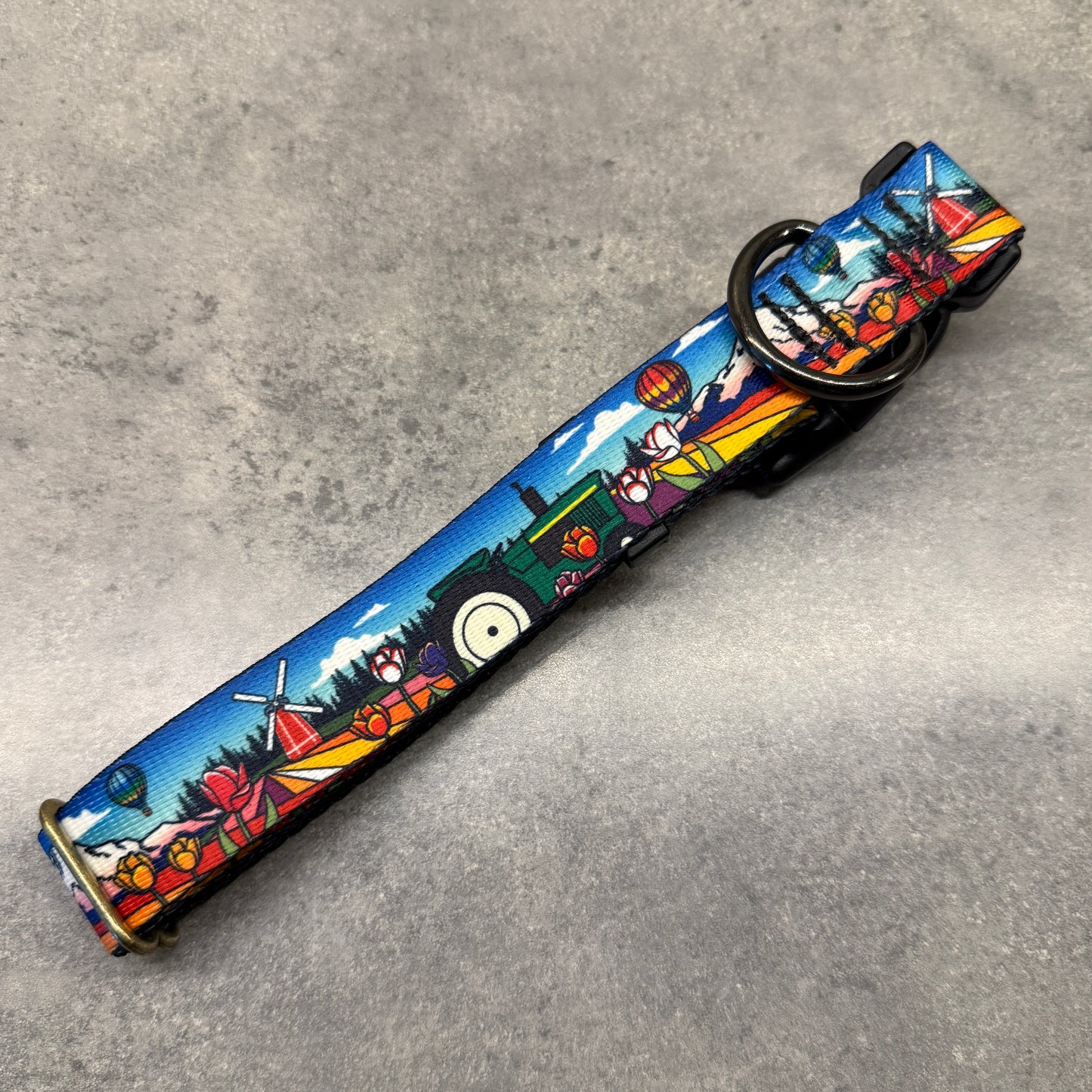 Wooden Shoe Tulip Festival | Handmade Dog Collar