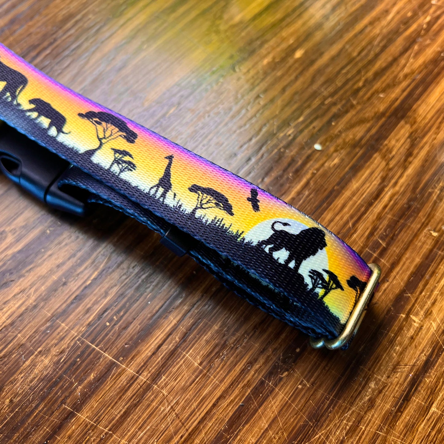 Nature inspired with Custom Name and Number | Handmade Dog Collars