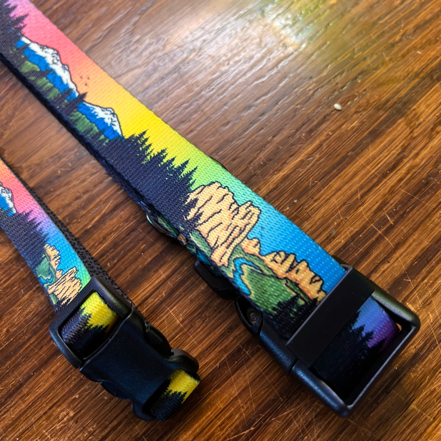 Nature inspired with Custom Name and Number | Handmade Dog Collars