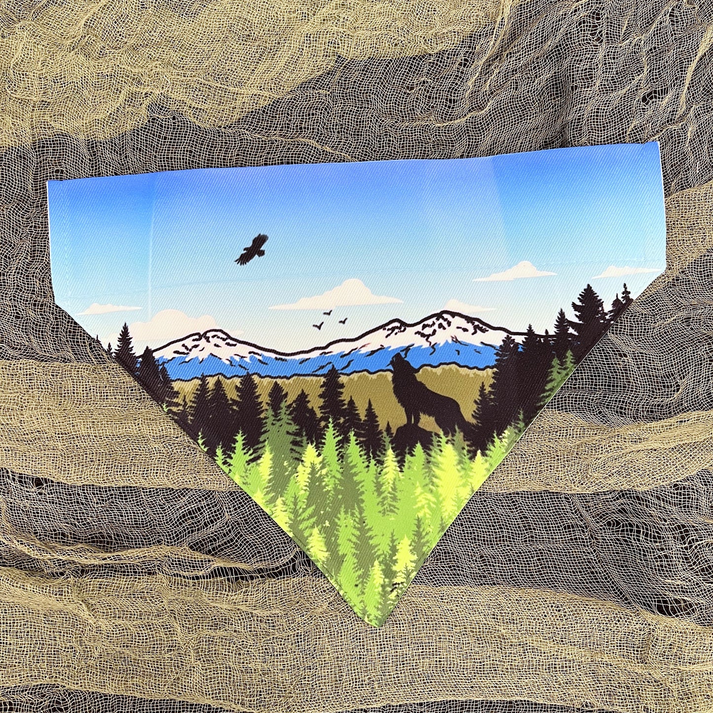 Blue Sky Three Sisters | Bandana