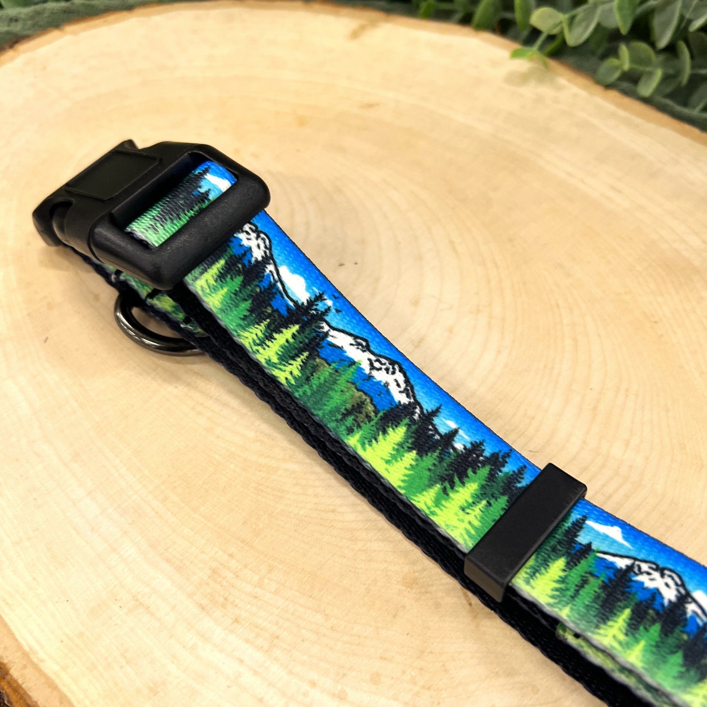 Blue Sky Three Sisters | Handmade Dog Collar