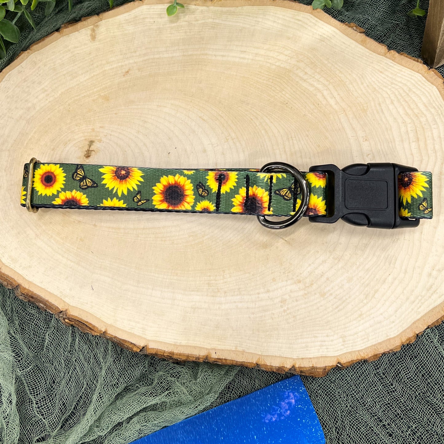 Sunflower Paradise | Handmade Dog Collar