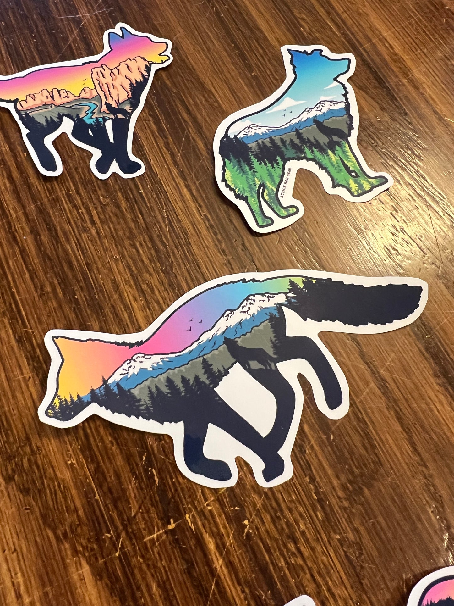Central Oregon Wonder Dogs | 6 Sticker Pack