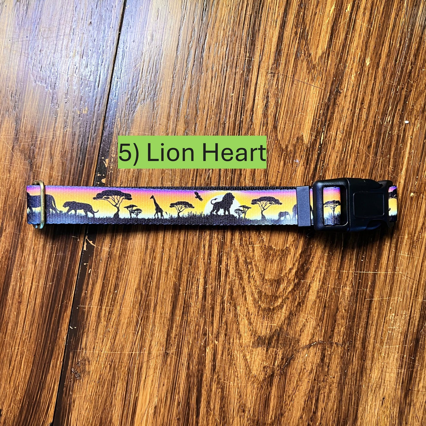 Nature inspired with Custom Name and Number | Handmade Dog Collars