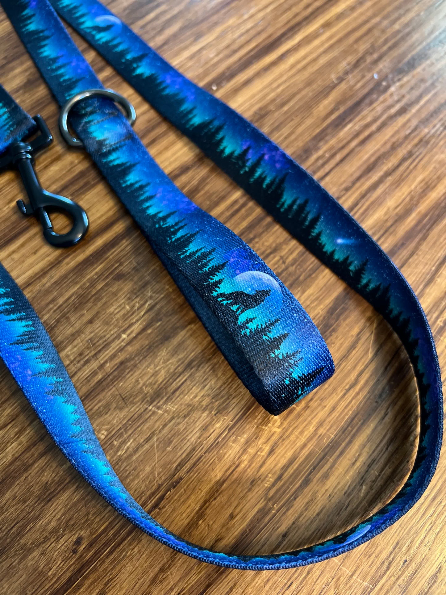 Midnight Wolf Collar | Handmade Dog Collar