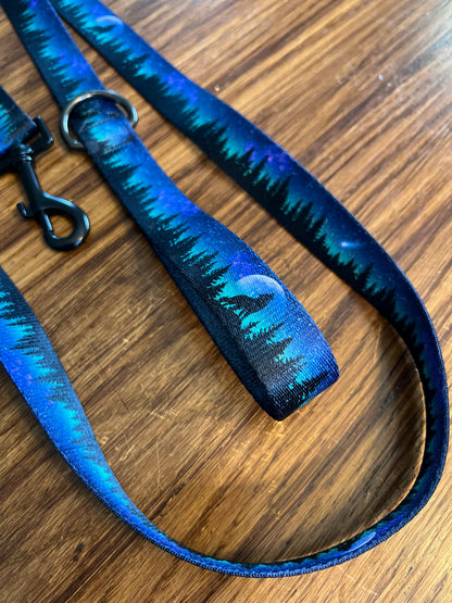 Midnight Wolf Collar | Handmade Dog Collar