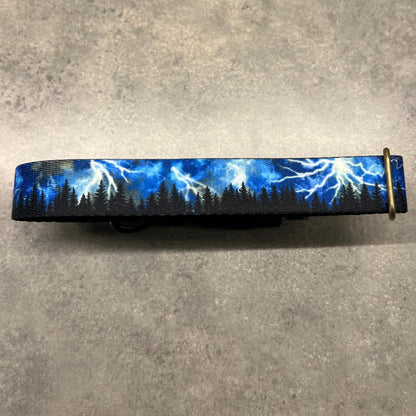 Lightning Strikes | Handmade Dog Collar