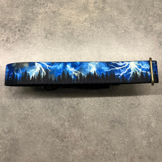 Lightning Strikes | Handmade Dog Collar