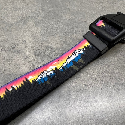 Three Sisters Sunset Dog Collar | Handmade Dog Collar