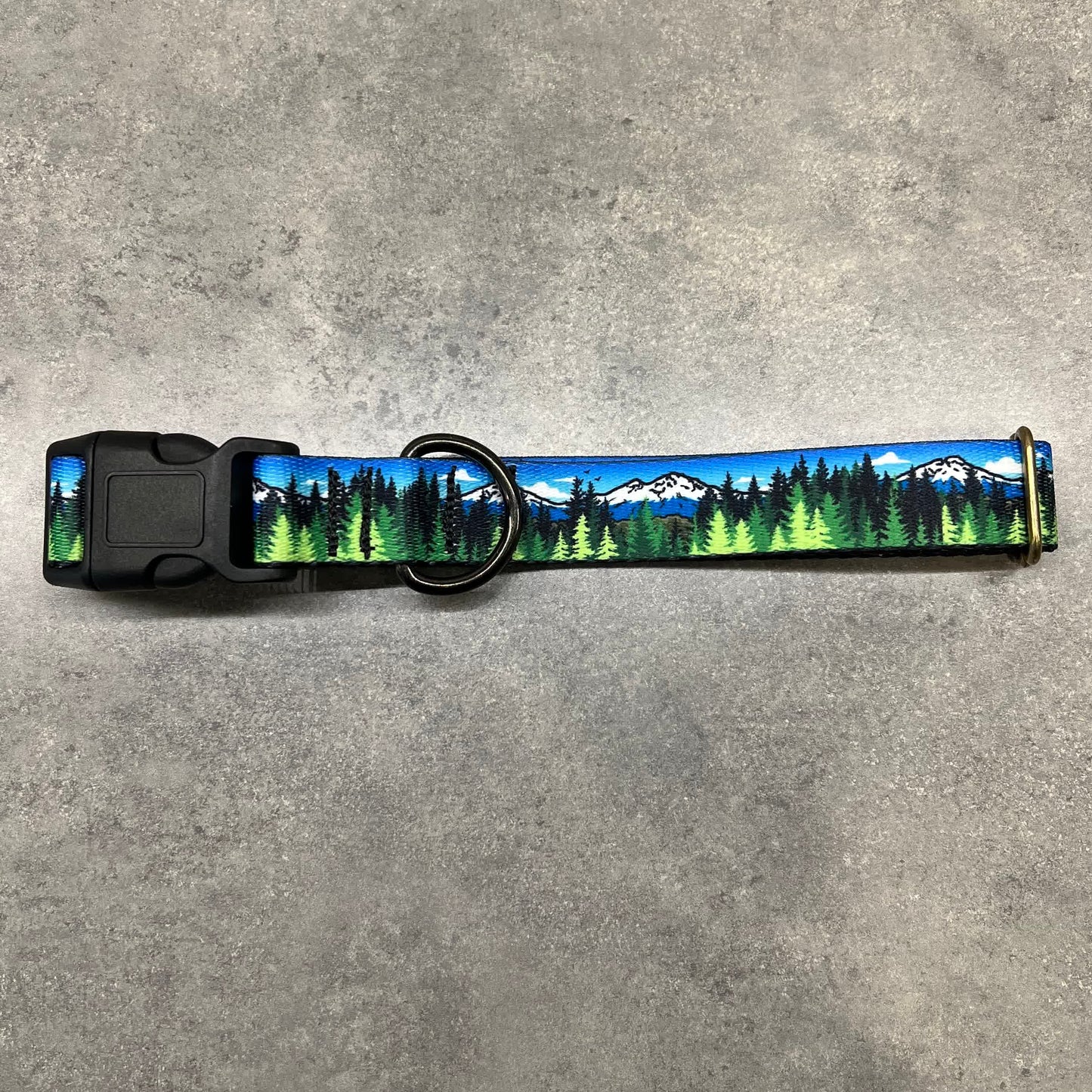 Three Sisters Mountain Dog Collar | Handmade in Oregon