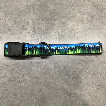 Three Sisters Mountain Dog Collar | Handmade in Oregon