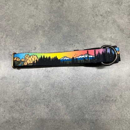 Central Oregon Wonders Dog Collar | Smith Rock & Three Sisters Design