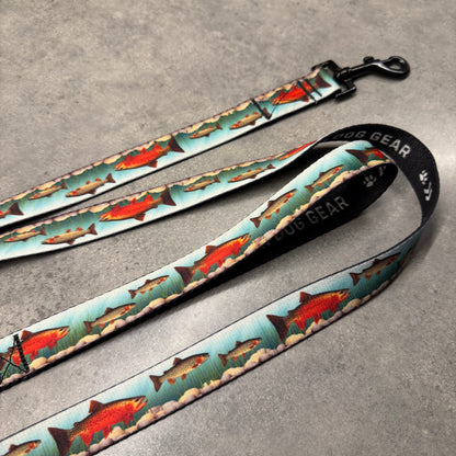 Trout Trekker | Handmade Dog Collar