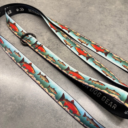 Trout Trekker | Handmade Dog Collar
