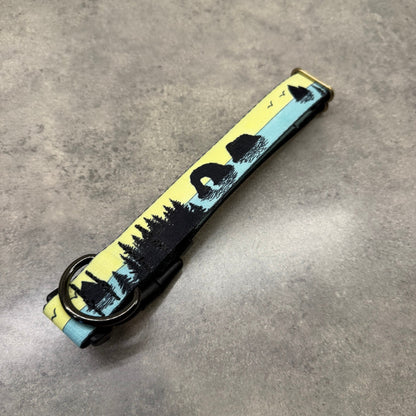 COLOR CHANGING Rockaway and Cannon Beach Dog Collar | Hand Painted Dog Collar