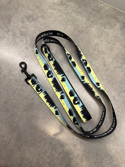 COLOR CHANGING Rockaway and Cannon Beach Dog Collar | Hand Painted Dog Collar