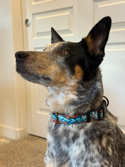 Eagle View Metolius River | Handmade Dog Collar