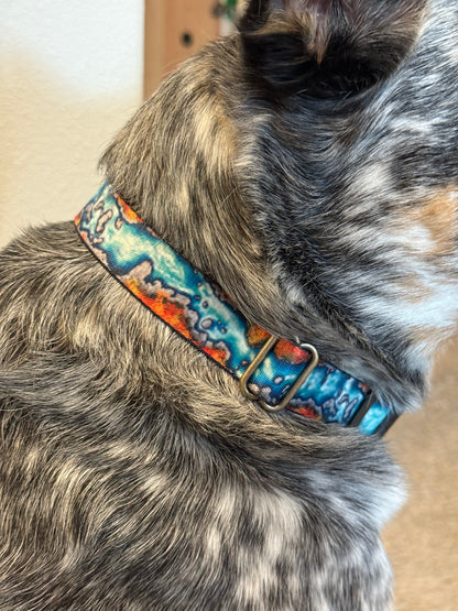 Eagle View Metolius River | Handmade Dog Collar