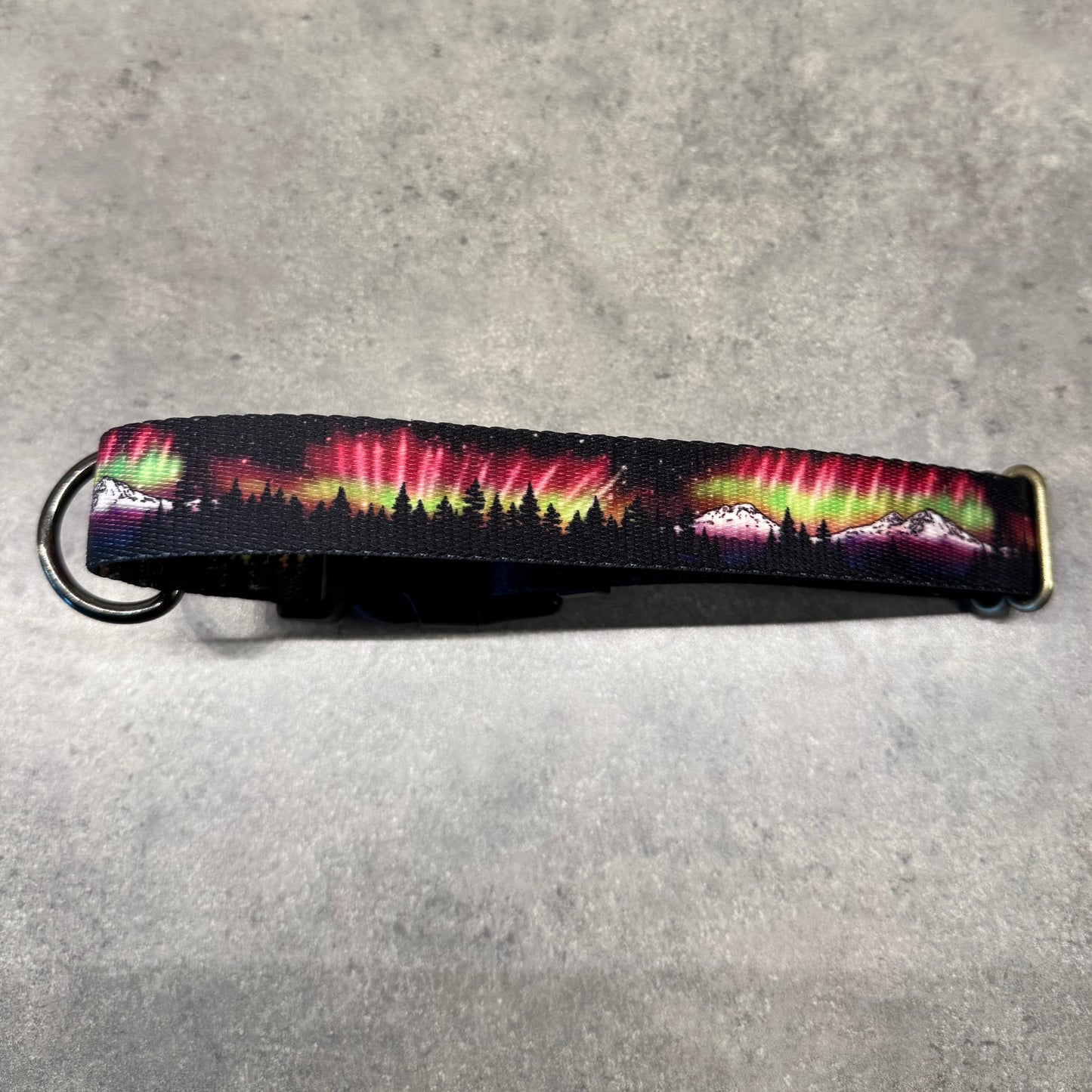 Aurora Mountain Magic | Handmade Dog Collar