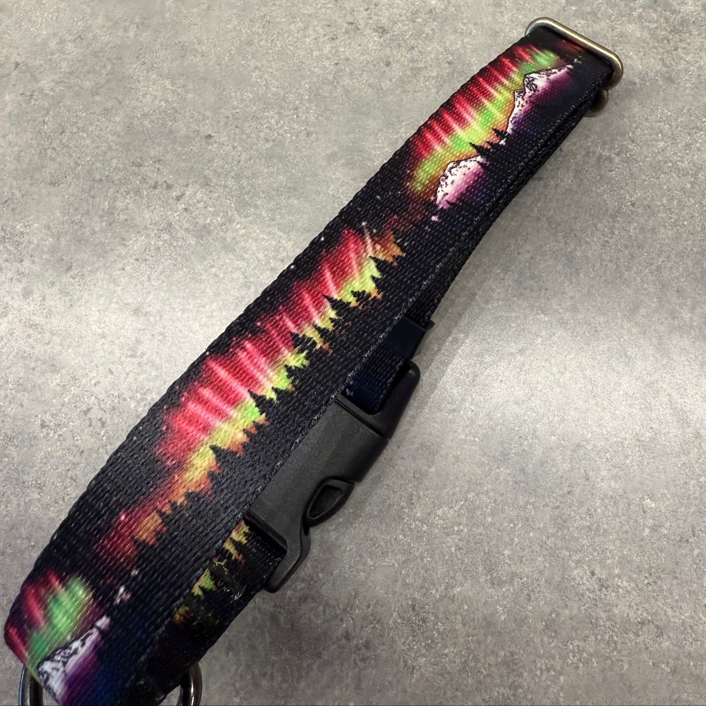 Aurora Mountain Magic | Handmade Dog Collar