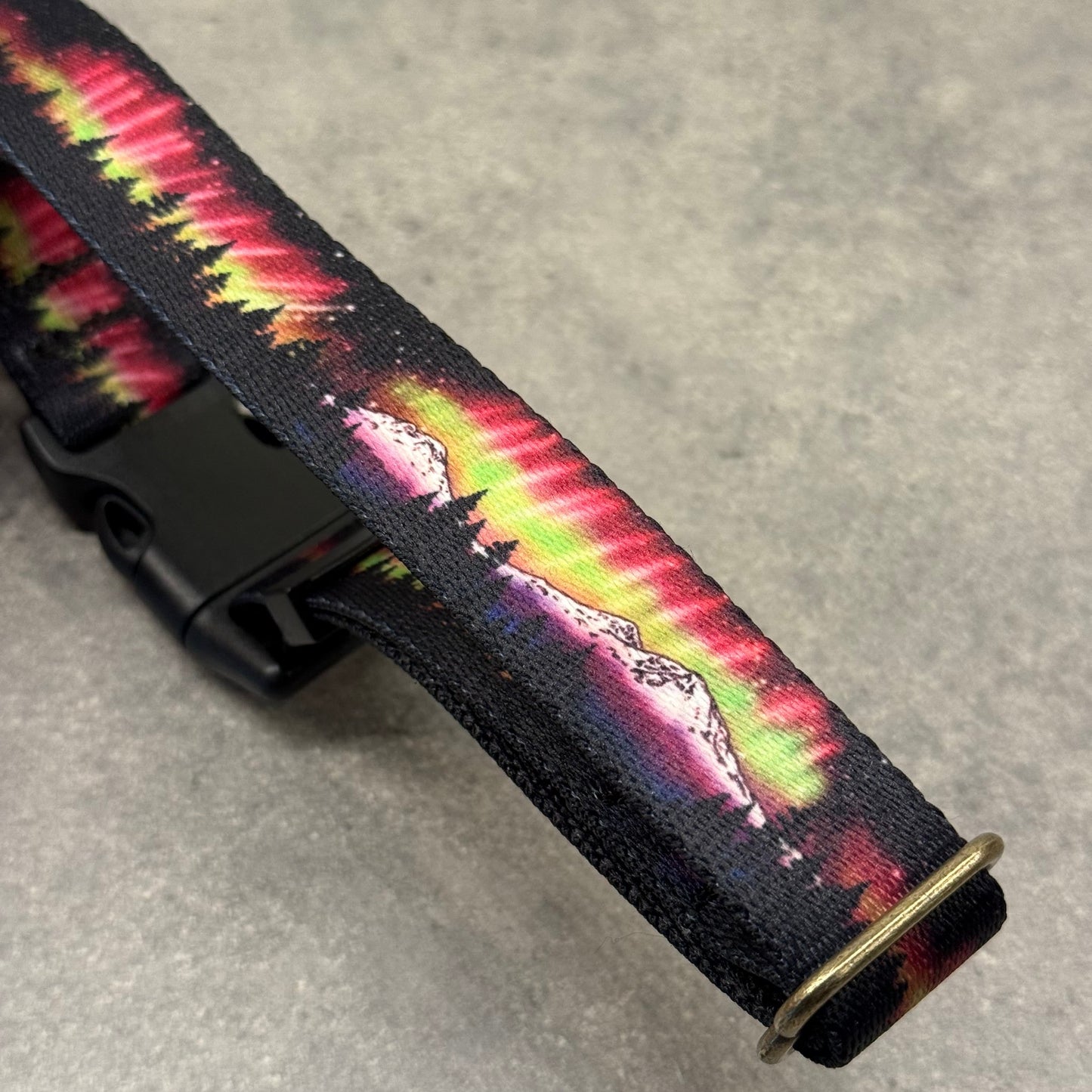 Aurora Mountain Magic | Handmade Dog Collar