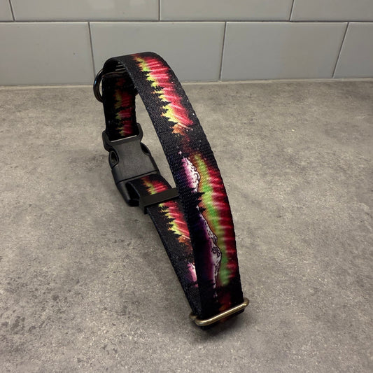 Aurora Mountain Magic | Handmade Dog Collar