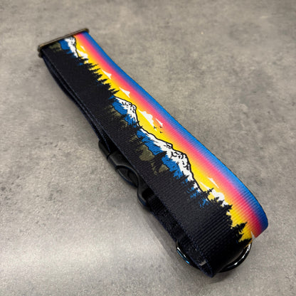 Three Sisters Sunset Dog Collar | Handmade Dog Collar