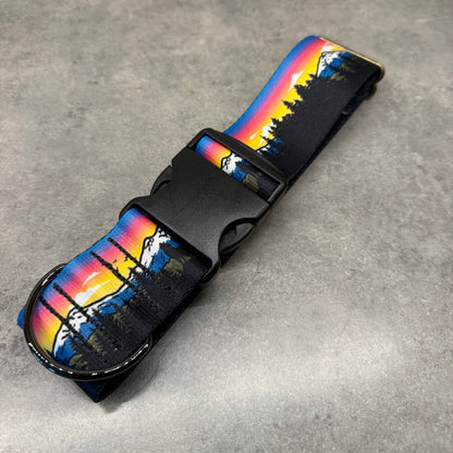 Three Sisters Sunset Dog Collar | Handmade Dog Collar