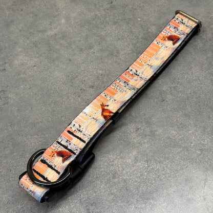 Winterwood Foxes | Handmade Dog Collar