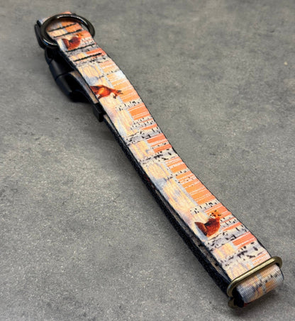 Winterwood Foxes | Handmade Dog Collar
