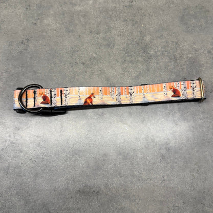 Winterwood Foxes | Handmade Dog Collar