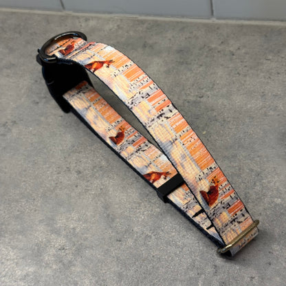 Winterwood Foxes | Handmade Dog Collar